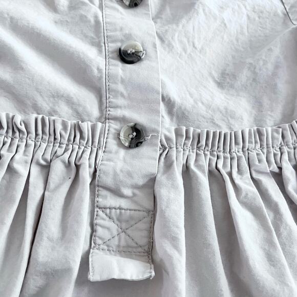 Zara girls light beige shirt dress size 11/12 - Picture 4 of 5